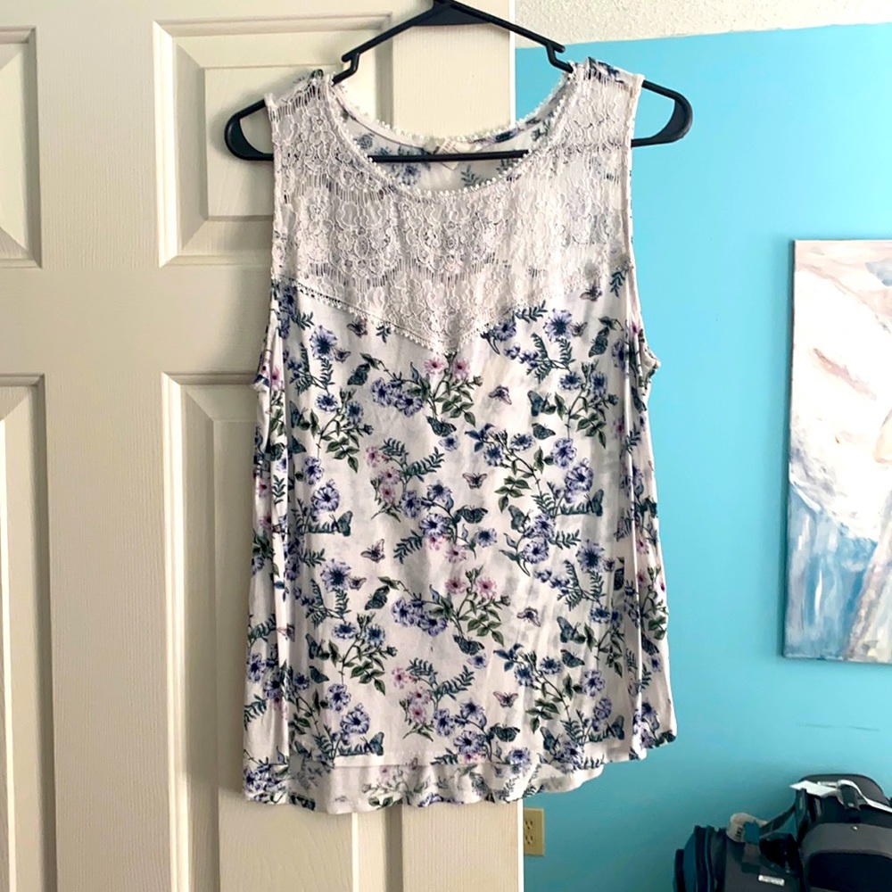 Floral blouse